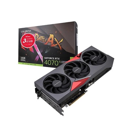 컬러풀 지포스 RTX 4070 Ti SUPER 토마호크 EX D6X 16GB 피씨디렉트