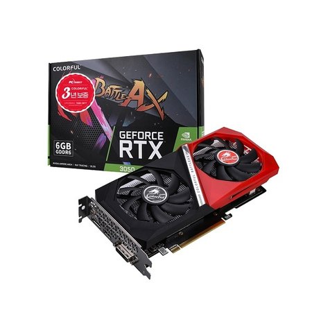 컬러풀 지포스 RTX 3050 토마호크 DUO D6 6GB 피씨디렉트