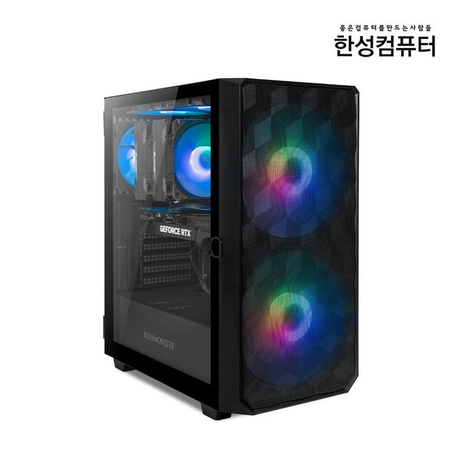 라이젠7 7800X3D RTX4070 SUPER 보스몬스터 AX 870ANSB 32GB+1TB AMD 게이밍 컴퓨터 본체 데스크탑 PC