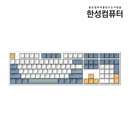 한성컴퓨터 GK898B PRO 염료승화 EDITION 8K 유무선 무접점 서피 35g 풀배열 108키 키보드