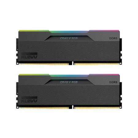 ESSENCORE KLEVV DDR5-8200 48GB CL38 CRAS V RGB 패키지 메모리 (24Gx2) 서린