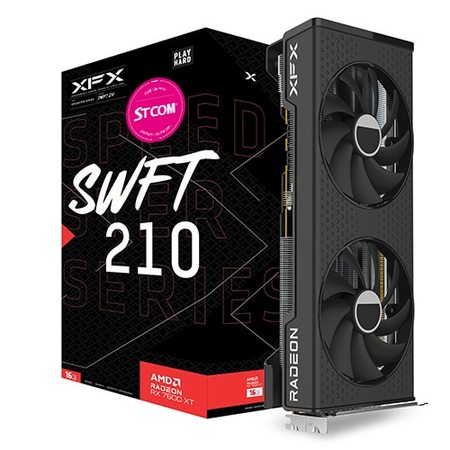 XFX 라데온 RX 7600 XT SWFT 210 CORE D6 16GB