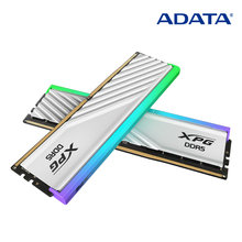 ADATA XPG DDR5-6000 CL30 LANCER BLADE RGB 화이트 패키지 (32GB(16Gx2)) RAM 데스트탑용 메모리