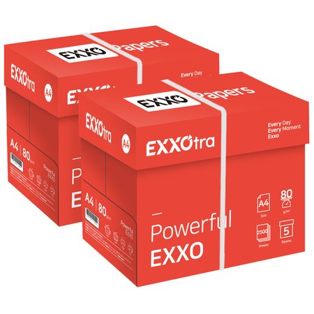 엑소트라(EXXOtra) A4 복사용지(A4용지) 80g 2500매 2BOX