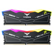 [서린공식] TEAMGROUP T-Force DDR5 5600 CL36 Delta RGB 블랙 패키지 64GB(32Gx2)