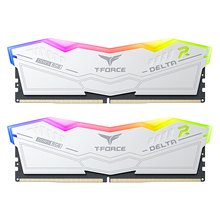 [서린공식] TEAMGROUP T-Force DDR5 6000 CL38 Delta RGB 화이트 패키지 32GB(16Gx2)