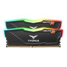 [서린공식] TEAMGROUP T-Force DDR4-3600 CL18 Delta RGB 블랙 패키지 32GB(16Gx2)