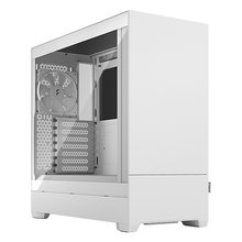 [서린공식] Fractal Design Pop Silent Clear 강화유리 화이트