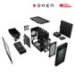 [최종 304만] HP OMEN 35L GT16-0000KR 3년 워런티/인텔 14세대 i7-14700F/RTX 4070 Super/최대 568 TOPS/32GB/1TB/윈도우11/1000W 파워 게이밍 데스크탑 컴퓨터 본체 PC