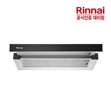 린나이 슬라이딩 주방후드 RSH-S611 레인지후드 샤인실버 자가설치