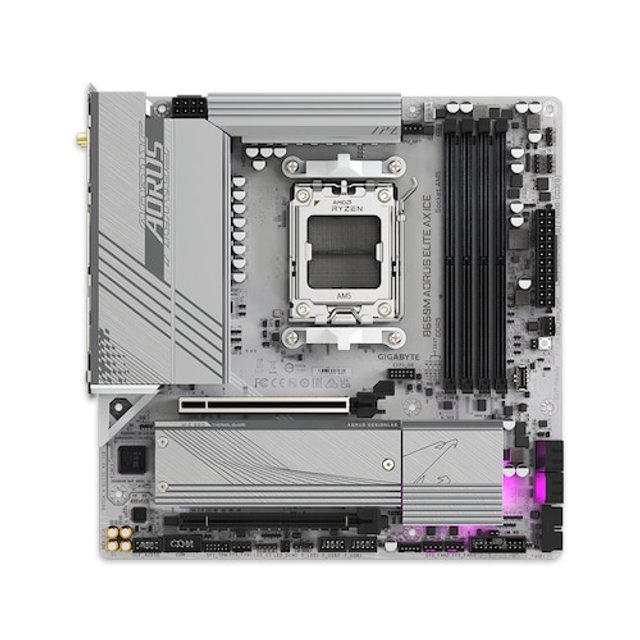 GIGABYTE B650M AORUS ELITE AX ICE 제이씨현