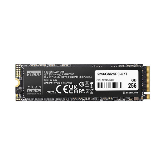 클레브 ESSENCORE KLEVV CRAS C715 M.2 NVMe 파인인포 256GB