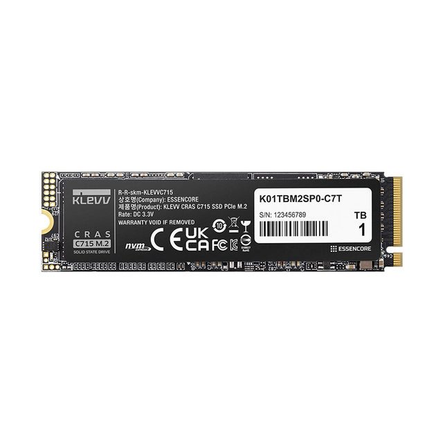 에센코어 KLEVV CRAS C715 1TB M.2 NVME 3D TLC 파인인포