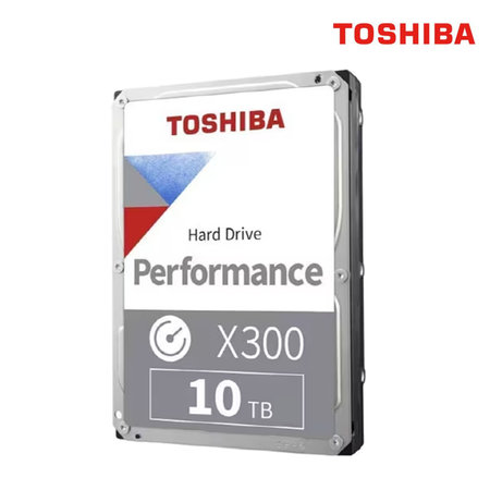 -공식- 도시바 10TB HDD X300 HDWR71A SATA3 하드디스크 (7,200RPM/512MB/CMR)