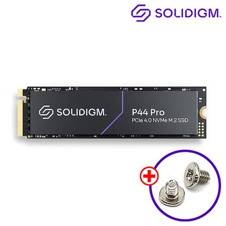 솔리다임 P44 Pro M.2 NVMe SSD (512GB) 벌크+3년보증정품+고정나사