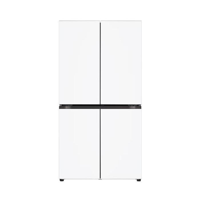 LG전자 디오스 오브제컬렉션 STEM 베이직 매직스페이스 4도어 냉장고 T875MHH141.CKOR 860L
