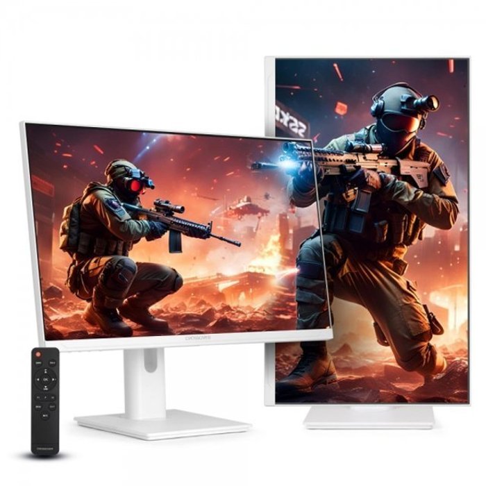 기타브랜드 크로스오버 27GUA950 Fast-iPS UHD4K PD65 화이트 멀티스탠드 +
