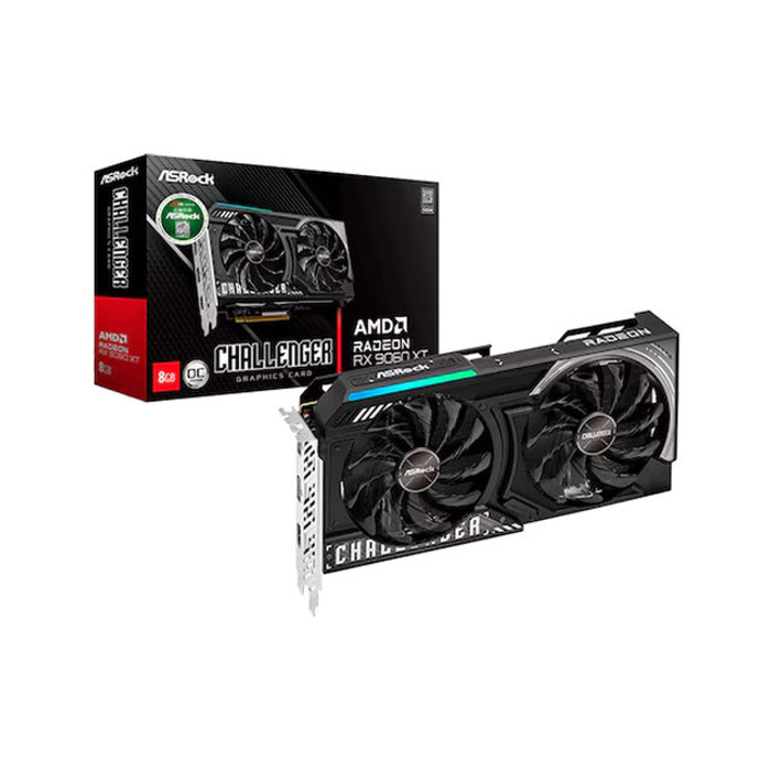ASRock 라데온 RX 9060 XT CHALLENGER OC D6 16GB 대원씨티에스--