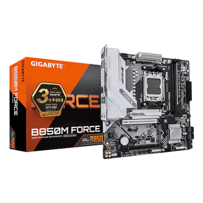 기가바이트 GIGABYTE B850M FORCE 제이씨현./