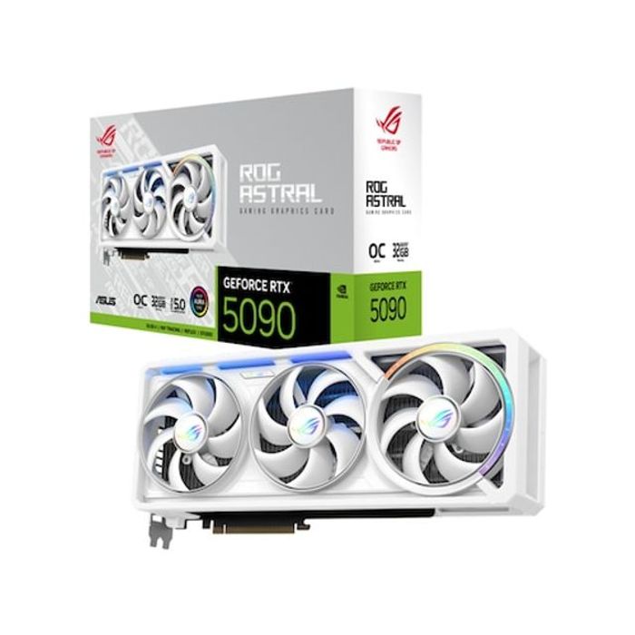 ASUS ROG Astral 지포스 RTX 5090 WHITE OC D7 32GB 대원씨티에스