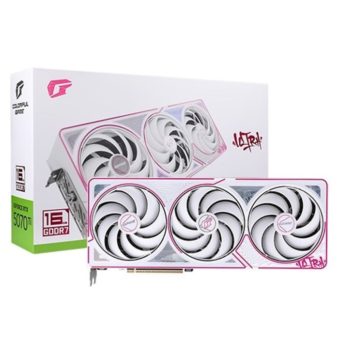 COLORFUL iGame 지포스 RTX 5070 Ti ULTRA OC White D7 16GB 웨이코스