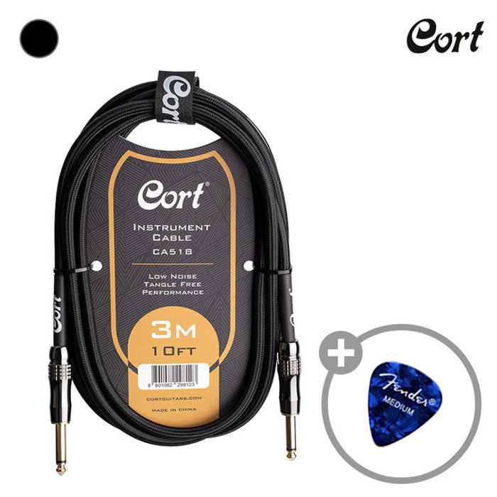 네오뮤직 콜트 CA518 케이블 3m 기타케이블 / 앰프 연결잭