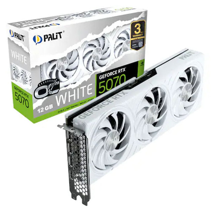 PALIT 지포스 RTX 5070 WHITE OC D7 12GB 이엠텍./