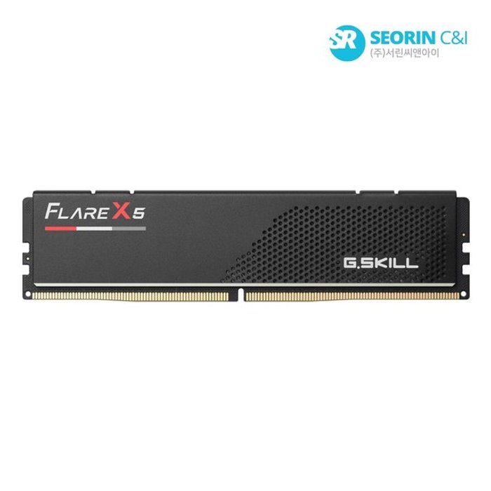 서린공식 지스킬 DDR5-6000 CL30 FLARE X5 AMD 블랙 8GB
