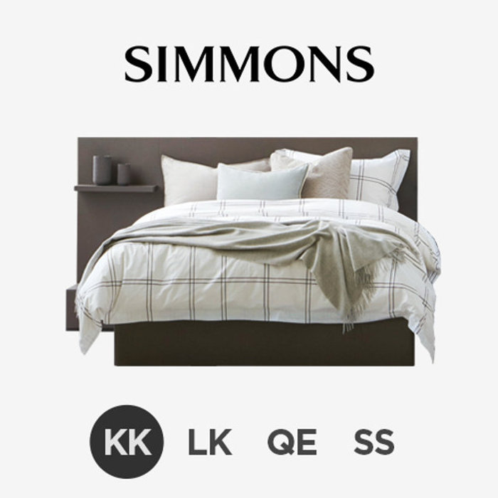 시몬스 D2178A. 뷰티레스트 자스민. 킹오브킹 침대