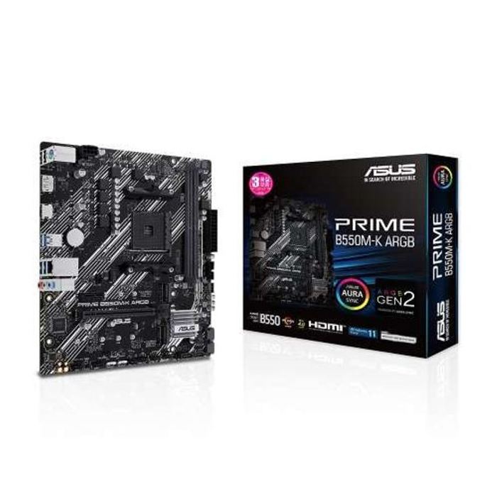 STCOM정품 ASUS PRIME B550M-K ARGB STCOM