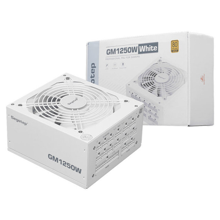 SEGOTEP GM1250W 80PLUS골드 풀모듈러 ATX3.1 화이트