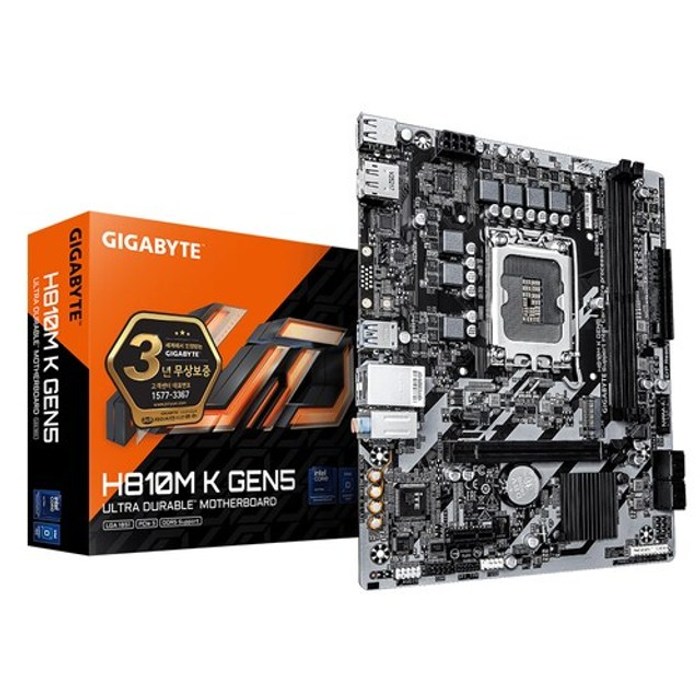 기가바이트 GIGABYTE H810M K GEN5 제이씨현 G