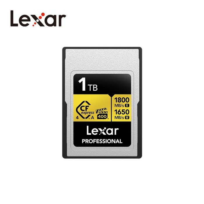 렉사 골드 CF익스프레스 4.0 A타입 메모리Lexar Professional GOLD CFexpress™ 4.0 Type A Card 1TB