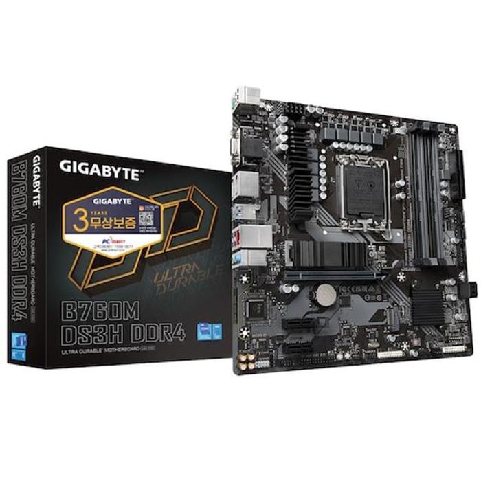 기가바이트 GIGABYTE B760M DS3H D4 피씨디렉트