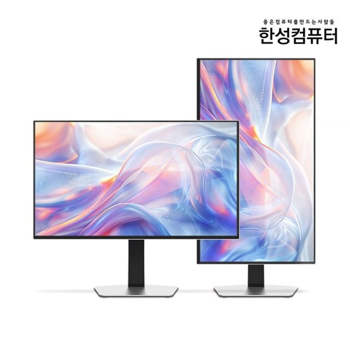 한성컴퓨터 TFG27U16FLMW QD-OLED UHD 165Hz 게이밍 화이트 모니터