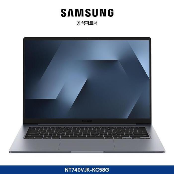 오피스2024포함 삼성전자 갤럭시북6 NT740VJK-KC58G Intel Core 5/8GB/256GB/35.6cm 14 /Win11/그레이