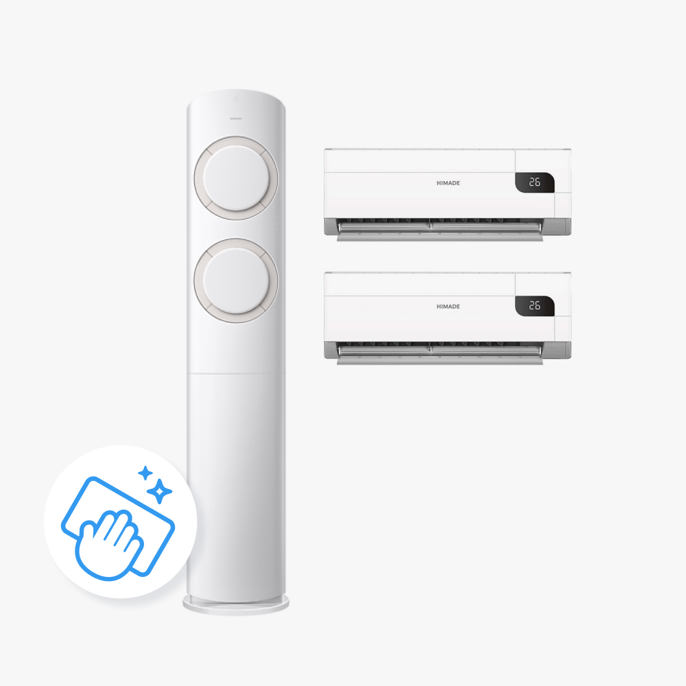 하이마트 안심케어 가전수리보증 3IN1 에어컨 분해청소/클리닝