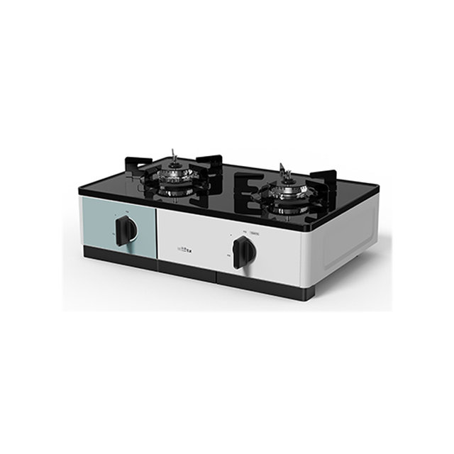 (주)하츠 부띠크 가스레인지 2구 HFG-2383MTAFP LPG / 민트