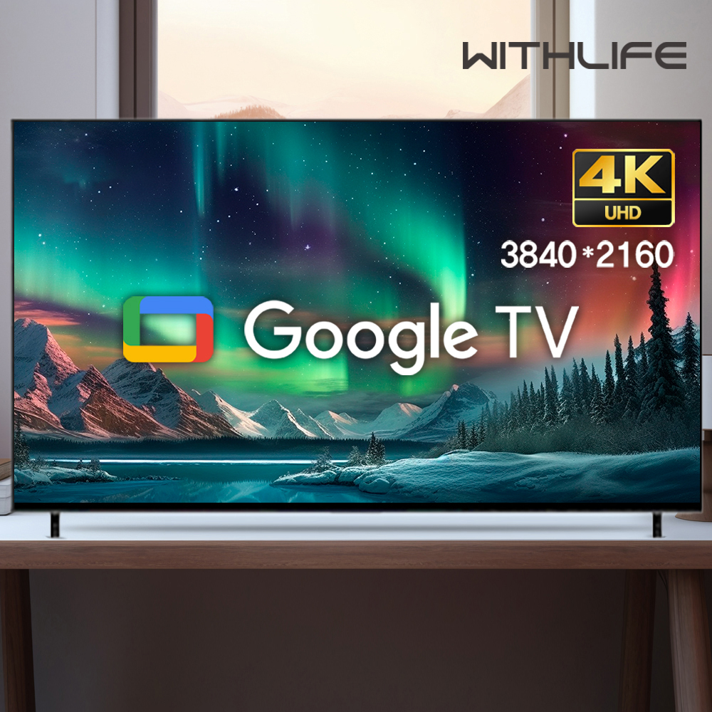 위드라이프 구글 248cm 98인치 4K UHD 스마트TV 안드로이드티비