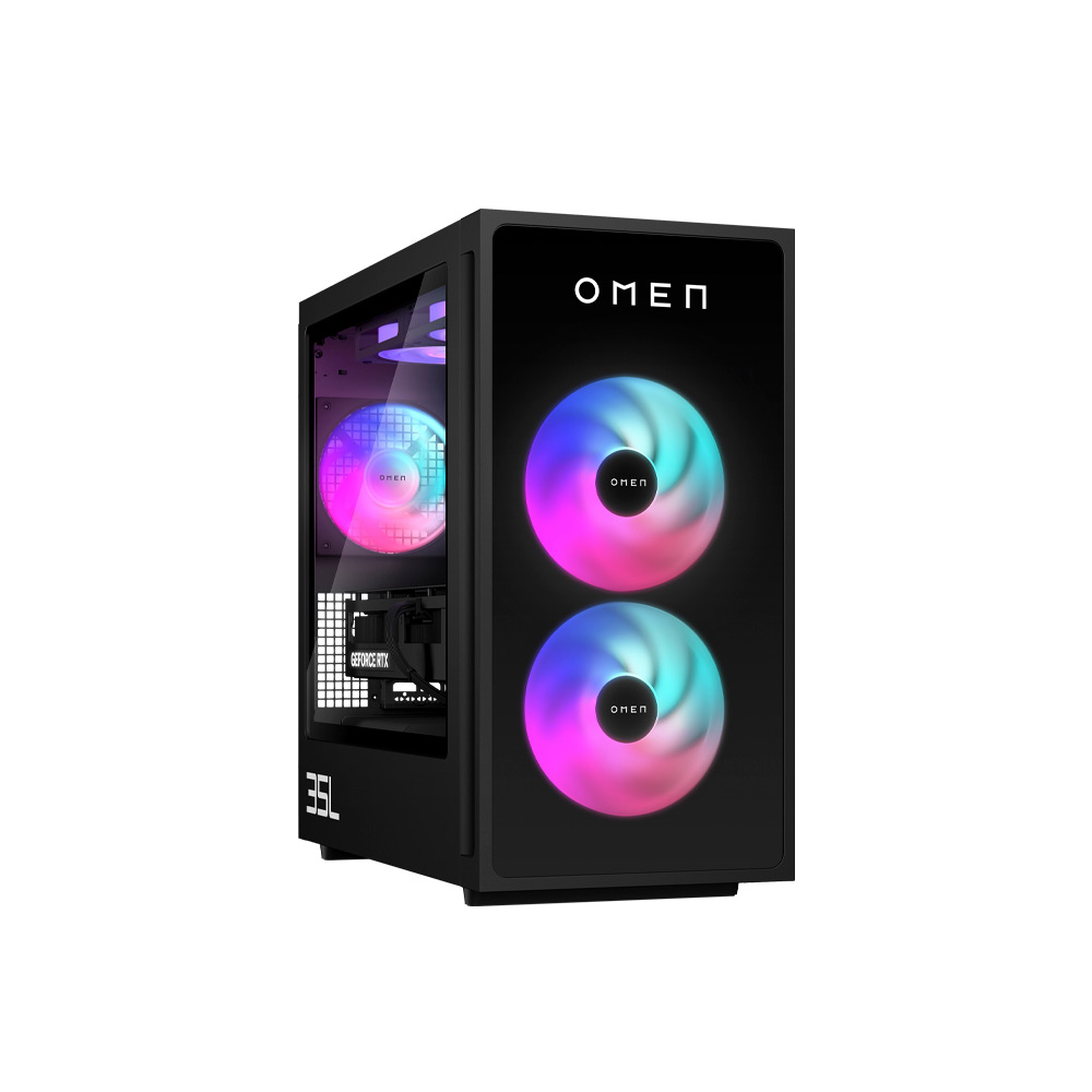 최종479만/HP OMEN 35L GT16-1005KL R7 9800X3D/RTX5070Ti/64GB/1TB/DOS 게이밍 PC 컴퓨터 영상편집용 본체 데스크탑