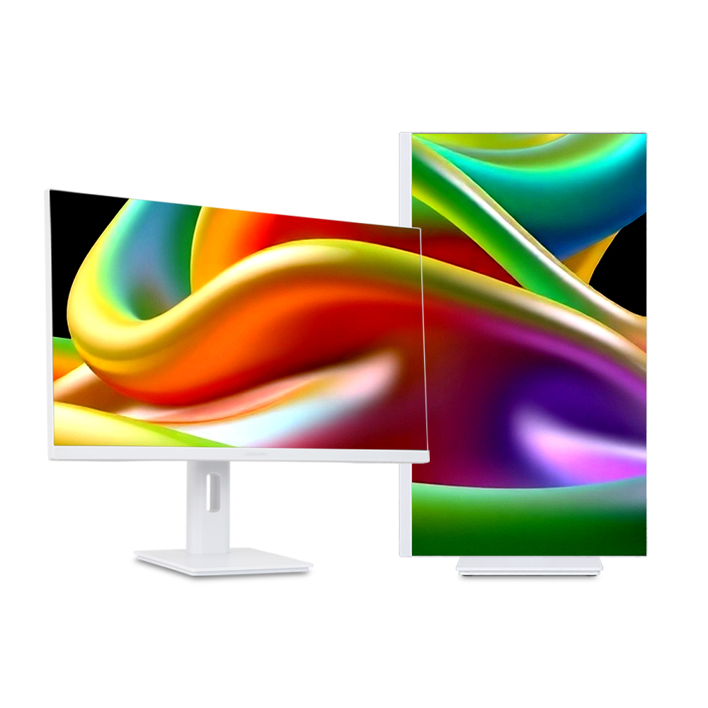 크로스오버 27QW129DM iPS QHD 게이밍 화이트 68cm 120Hz 피벗 컴퓨터 모니터 업그레이드이벤트