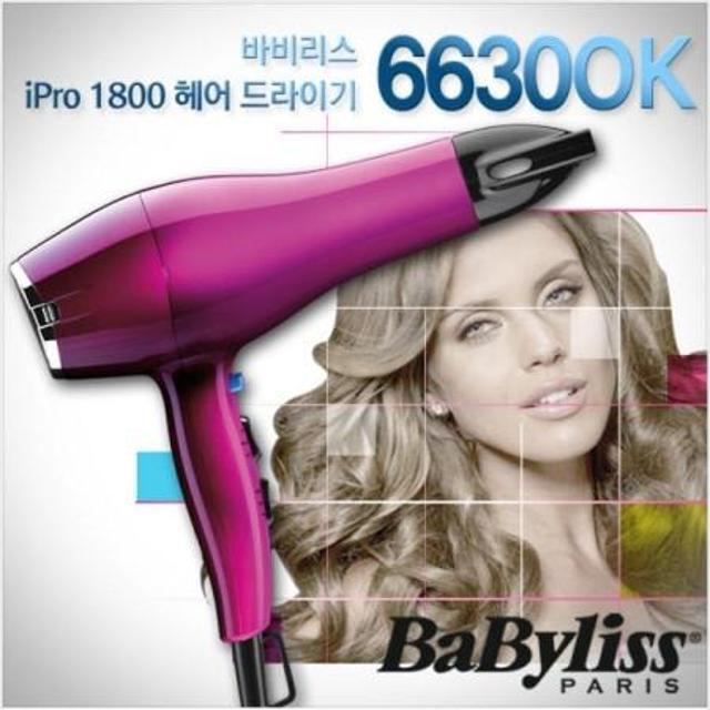 드라이기 6630OK (온도조절 3단계, 풍속조절 2단계, 쿨샷 버튼, 전문가급 AC모터)