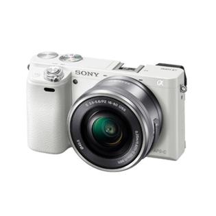 알파 A6000L 미러리스 카메라 렌즈KIT[화이트][본체+16-50mm]