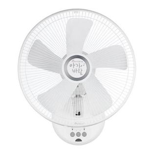 아기바람 벽걸이 선풍기 ABFW-1004R [35cm / 슬림모터 / 저소음 / 초초미풍]