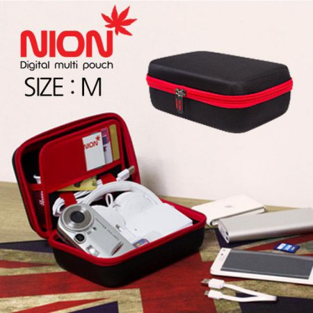 니온디지털파우치/M NION-M [다양한 디지털소품 안전 보관 / 스마트 기기 보호 및 보관]