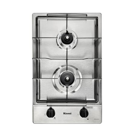빌트인 가스레인지 2구 RBR-S2000N (LNG, 스테인레스 상판, 전면 그레이트, 전원코드식)