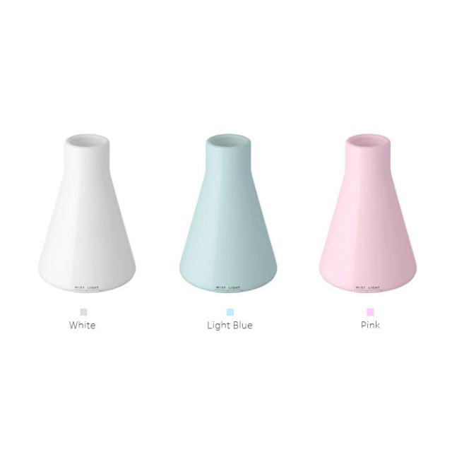 아로마 디퓨저 가습기 XQU-U010 3종 (핑크/화이트/라이트블루)
