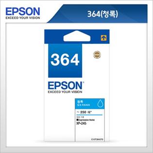 [정품]엡손 컬러잉크[T3642][파랑][250매/호환기종:XP-245]