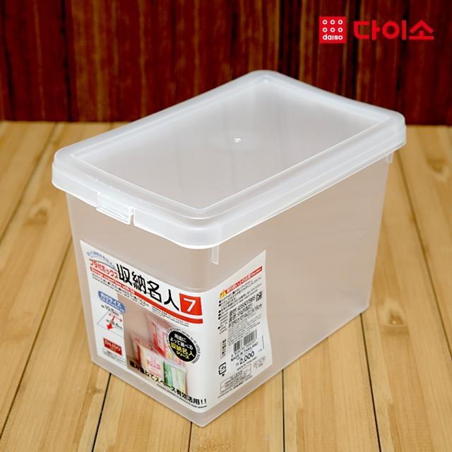 26915_다이소 수납의달인 뚜껑박스 약14*22.5*16cm-435507885