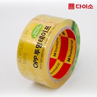 26301_다이소 OPP투명테이프(45MMx50M)-58175